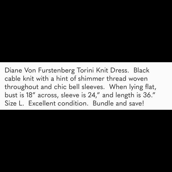 Diane Von Furstenberg Torini Knit Dress - Picture 5 of 5